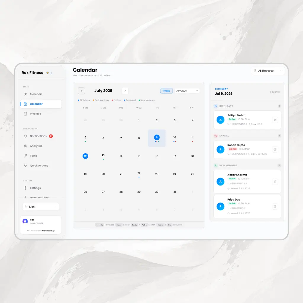 Never Miss
An Important Date. Preview